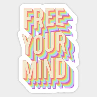 Free Your Mind Sticker